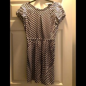 J. Crew Nautical Stripe Dress
